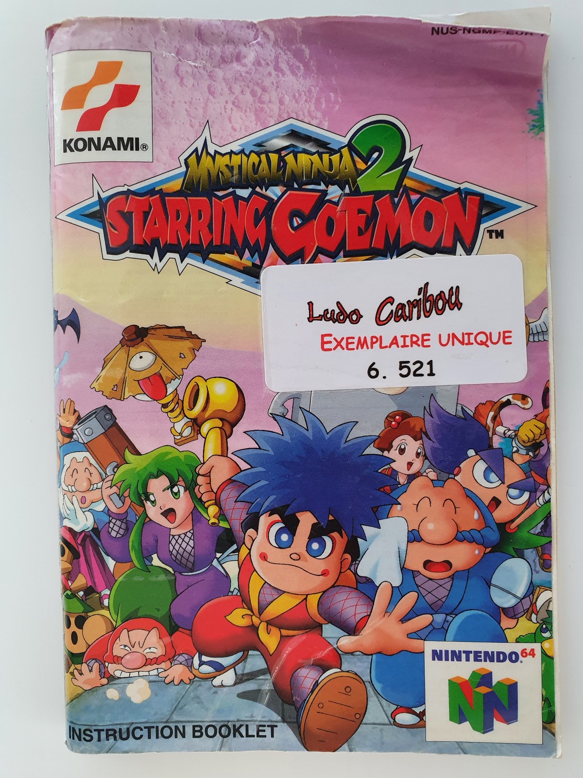 MYSTICAL NINJA STARRING GOEMON 2 NINTENDO 64 (N64) PAL-EUR (CARTRIDGE