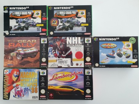 Acheter / Kaufen N64 Lot 7 jeux Nintendo 64