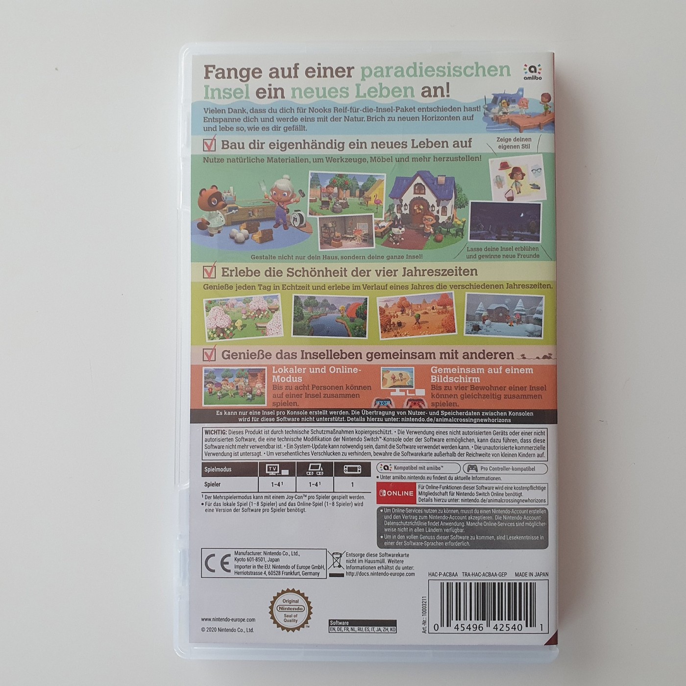 Acheter / Kaufen Switch Animal Crossing New Horizons