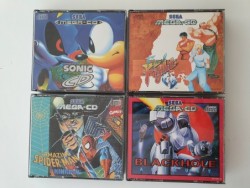 4 jeux Mega-CD