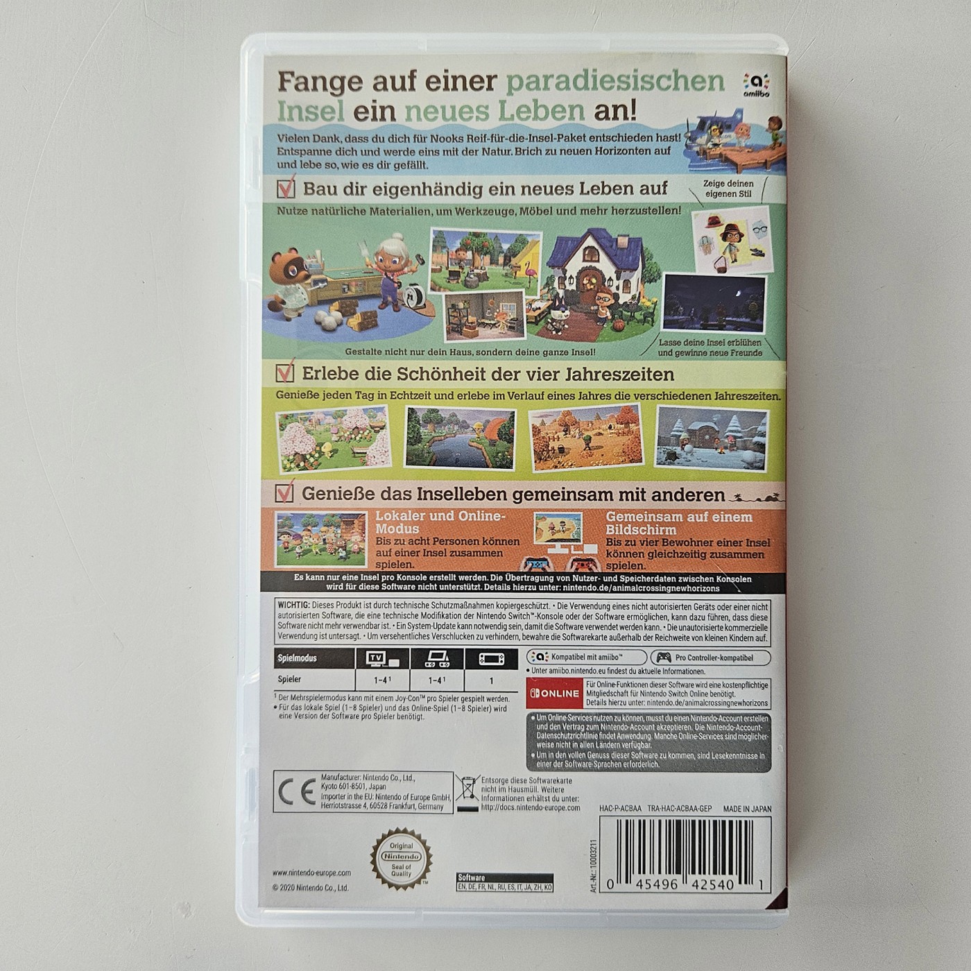 Acheter / Kaufen Switch Animal Crossing New Horizons