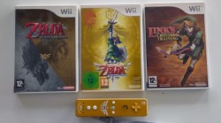 3 jeux Wii Zelda avec...