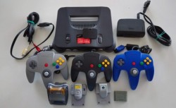 Console Nintendo 64 avec 3...